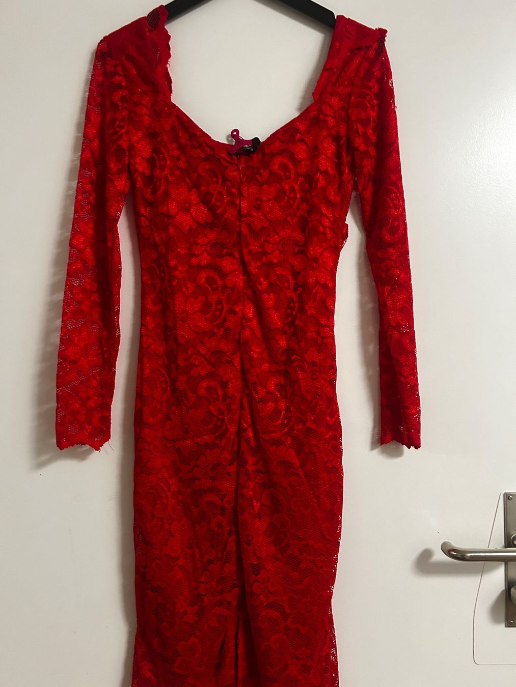 Vestiti: Spitzenkleid Kleid Rot Elegant Gr M NEU – Nuovo e nell'imballaggio originale da Regensdorf venduto da Spyke55 6