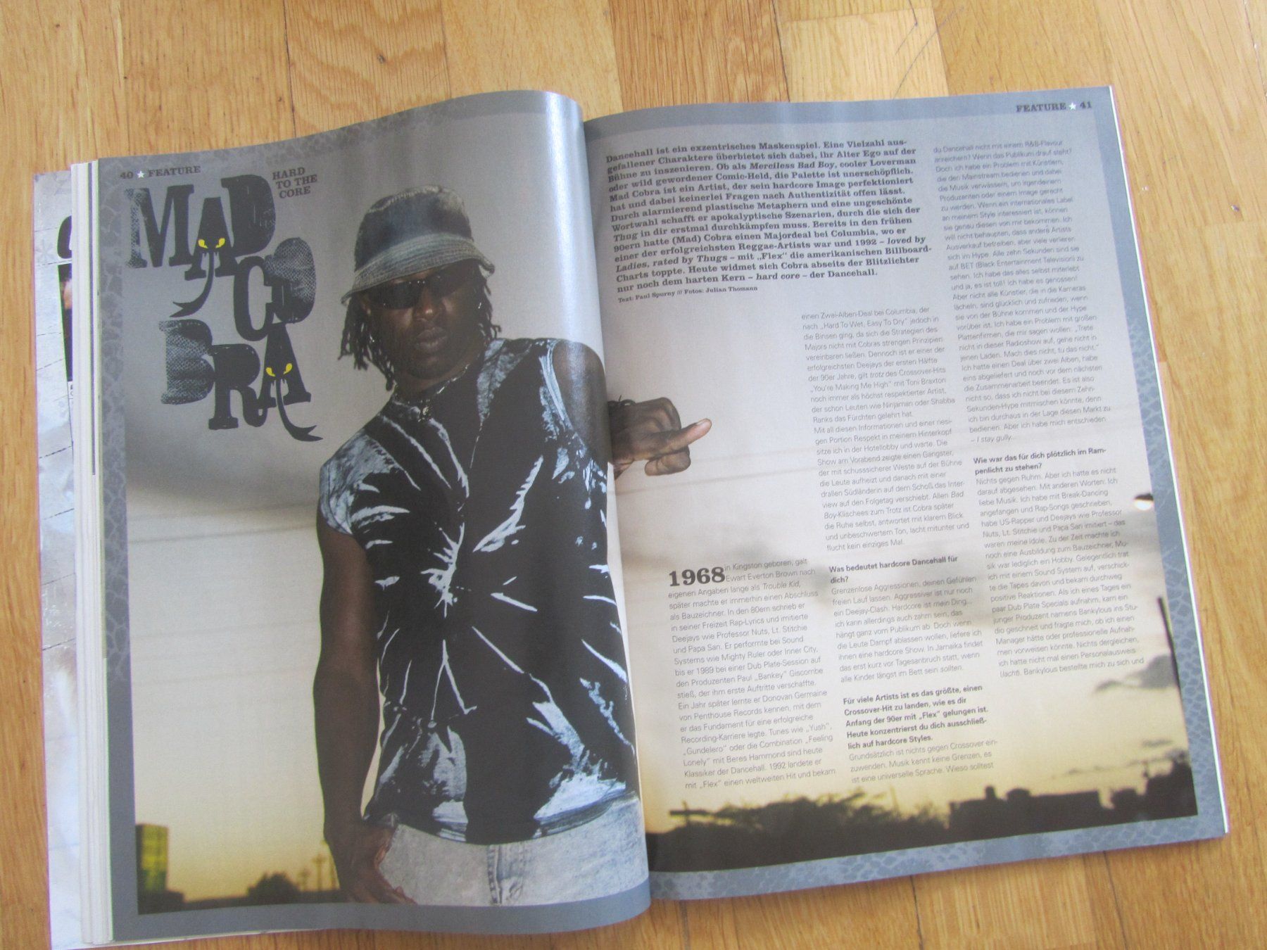 Riviste & Magazine: riddim  /  Reggae Magazin – Usato da Seengen venduto da mikelele 4