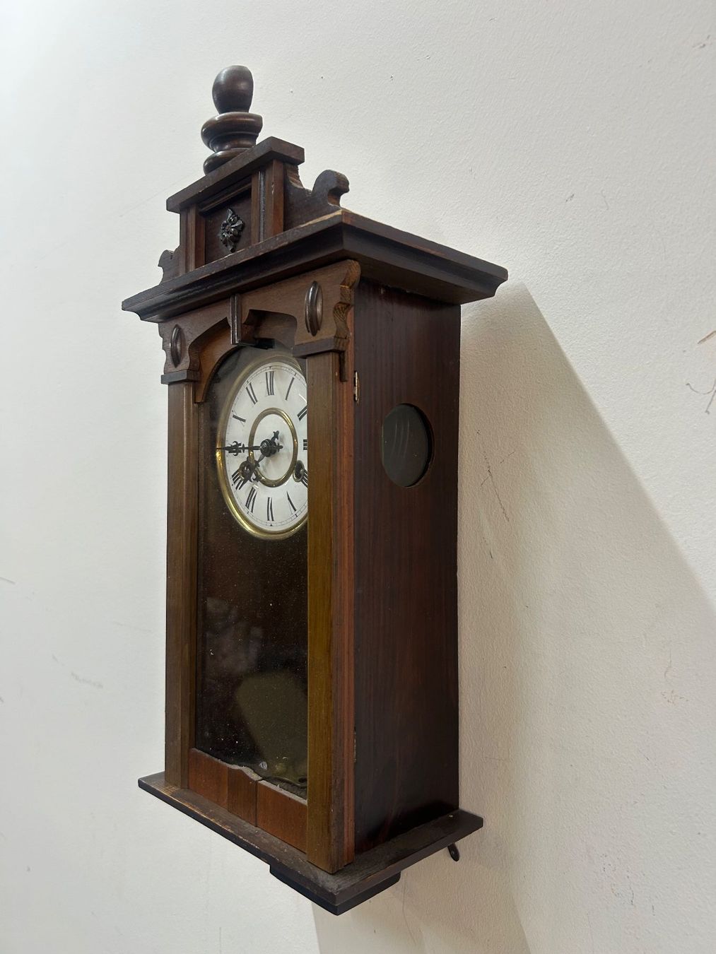 Junghans Stand- & Wanduhren: antiker Regulator vermutlich Junghans funktioniert – Gebraucht aus Zürich von Levelart 5
