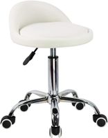 Ergonomischer Rollhocker Höhenverstellbar Drehbar Bürostuhl