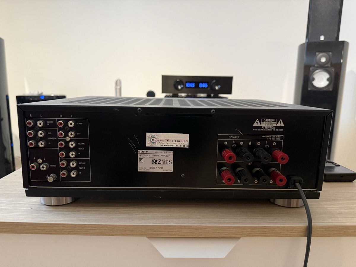 Sony Amplificatori: Sony Integrated Stereo Amplifier 530ES Black – Usato da Veyrier venduto da mus_d768 2