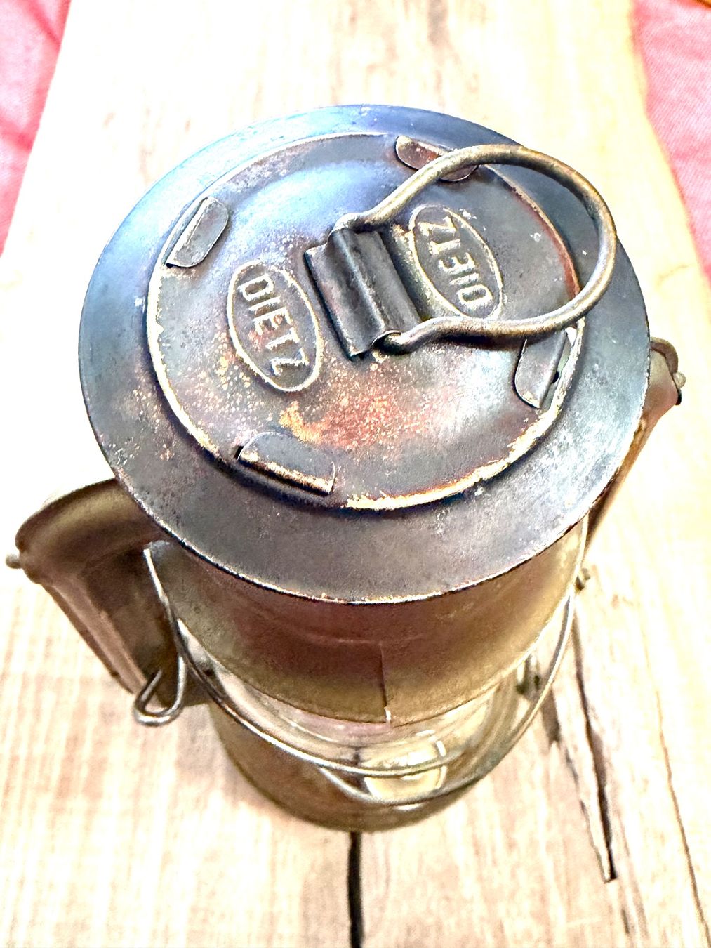 Lampade: DIEZ 76 Sturmlaterne ORIGINAL Messing TOP – Usato da Seewen SZ venduto da feu_9nvh 5
