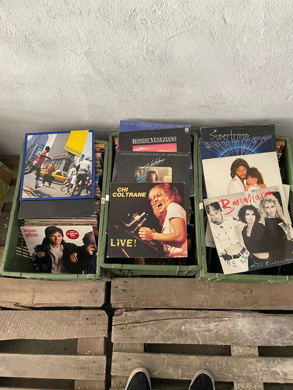Dischi in vinile: 3 caisses de disques vinyles 33 tours – Usato da La Croix (Lutry) venduto da netrajet 2