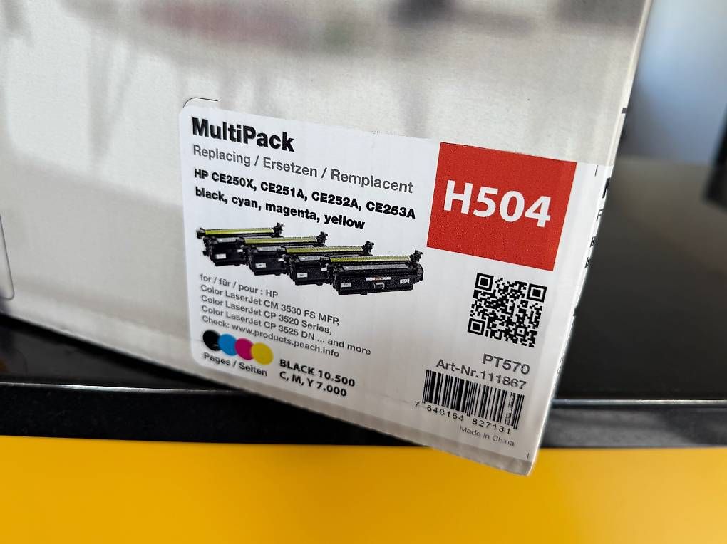 Cartucce per stampanti & toner: Spar Pack Tonermodule black, cyan, magenta, yellow – Usato da Steinhausen venduto da deikoon 1