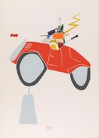 Emilio Tadini,  2 Signed Silkscreen /sérigraphie