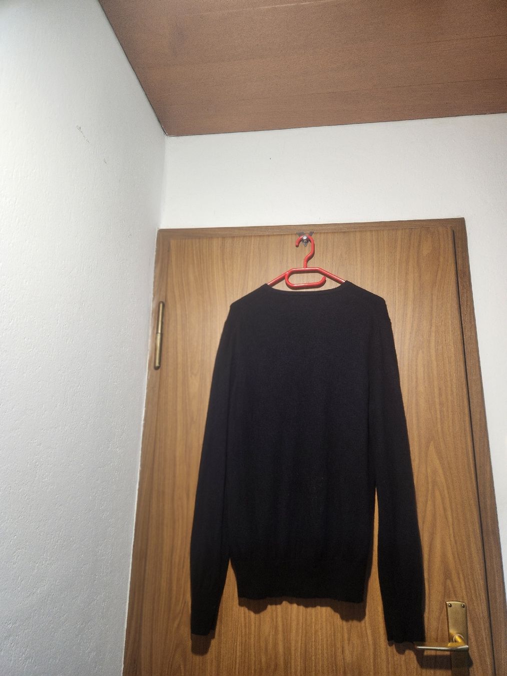 Pullover & Sweatshirts: Pull cachemire double fil noir taille X L petit défaut – Gebraucht aus Niedergösgen von Eva2410 1