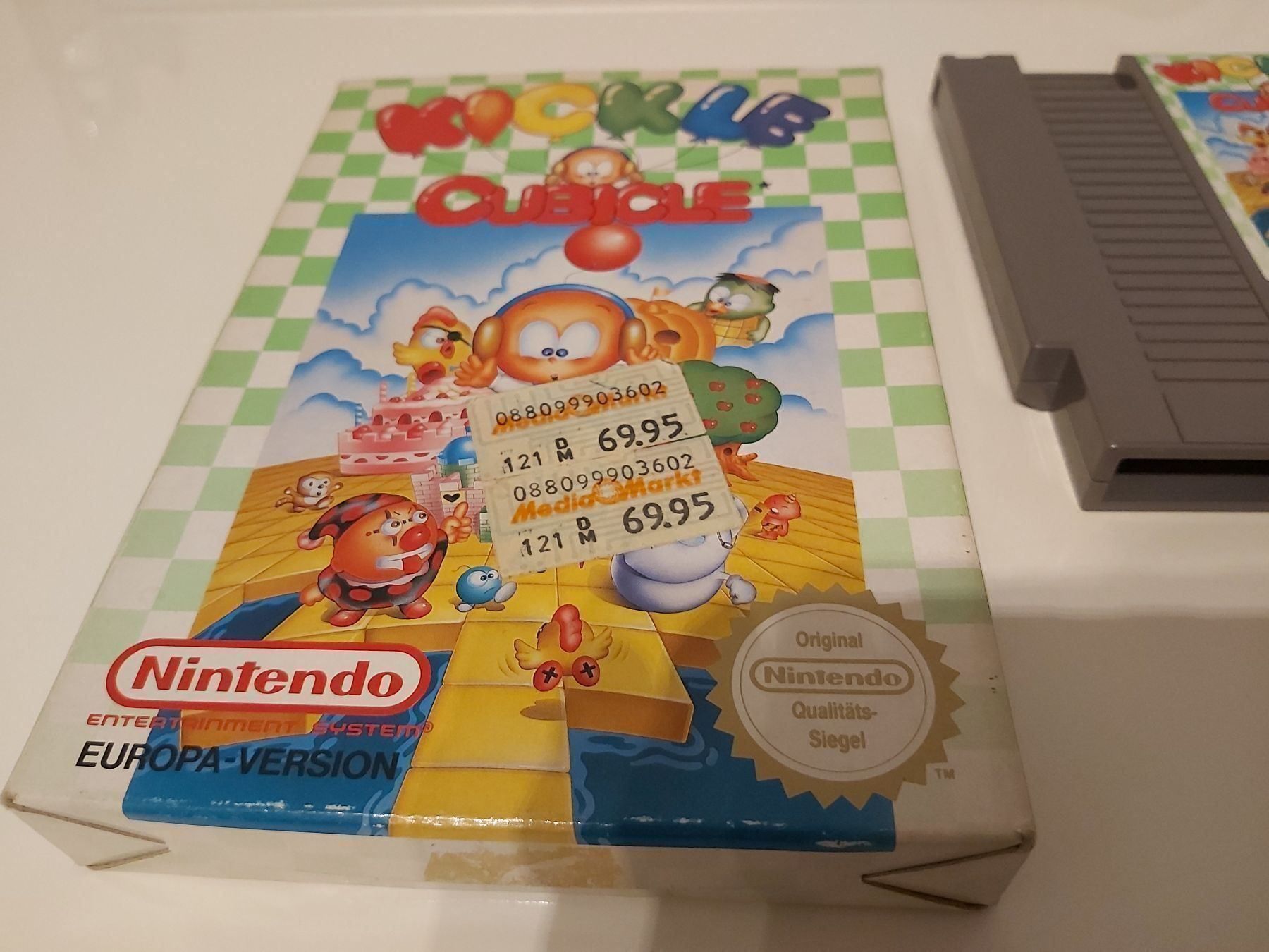 Giochi: Kickle Cubicle Nintendo NES Spiel OVP – Usato da Aarau venduto da Kaesekuchen2000 1