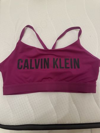 Calvin Klein sports bra, size S