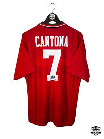 CANTONA #7 Original Manchester United 1994-96 Home Trikot