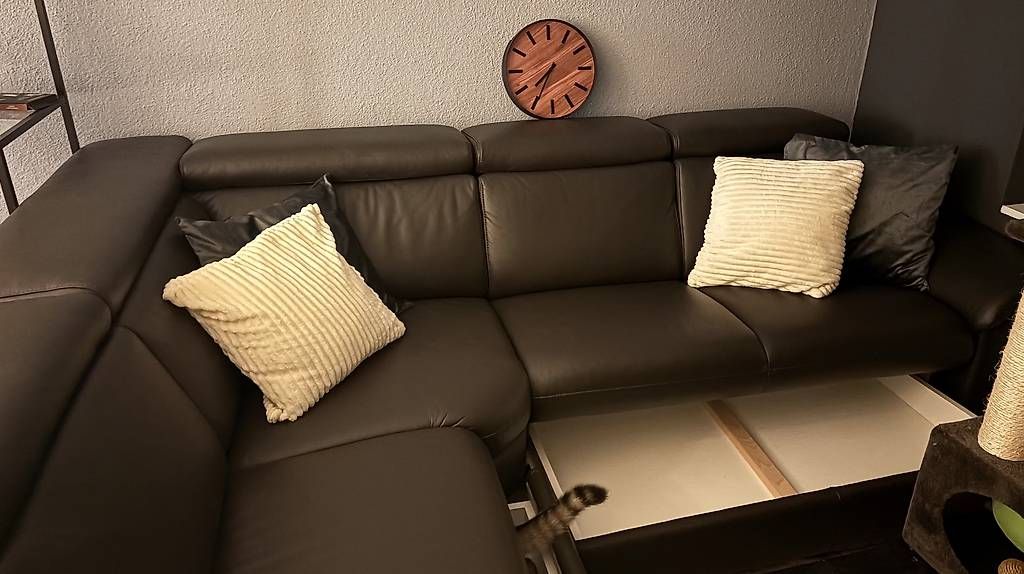 Sofas: Ledersofa – Gebraucht aus Illnau von samira.shze 3