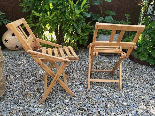 Stühle: DuO HoLz KindeRkLappsTüeLi – Gebraucht aus Winkel von zeho 2
