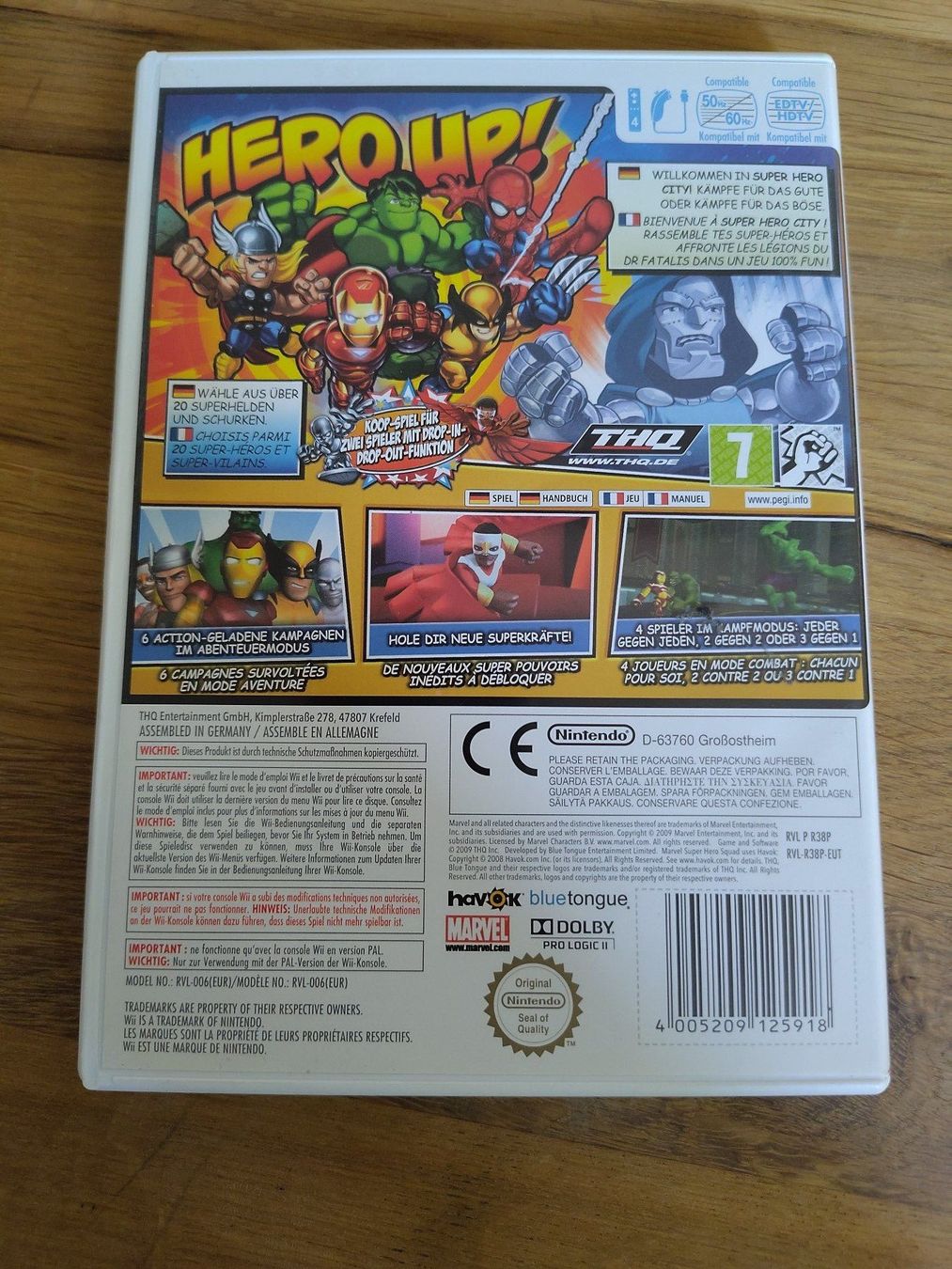 Nintendo Giochi: Marvel Super Hero Squad - Nintendo Wii – Usato da Kloten venduto da SuperRetroPixels 1