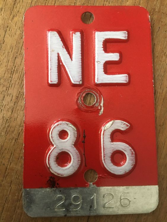 Plaque De Vélo Cycles NEZEVROM - Rare - Ancienne - Cyclisme