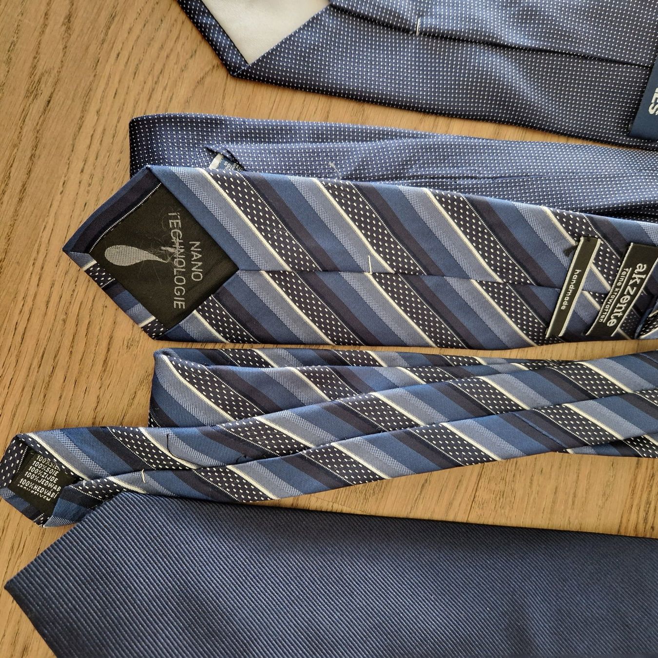 Krawatten: 4 Krawatten blau – Gebraucht aus Nendeln von Zopfie_ 3