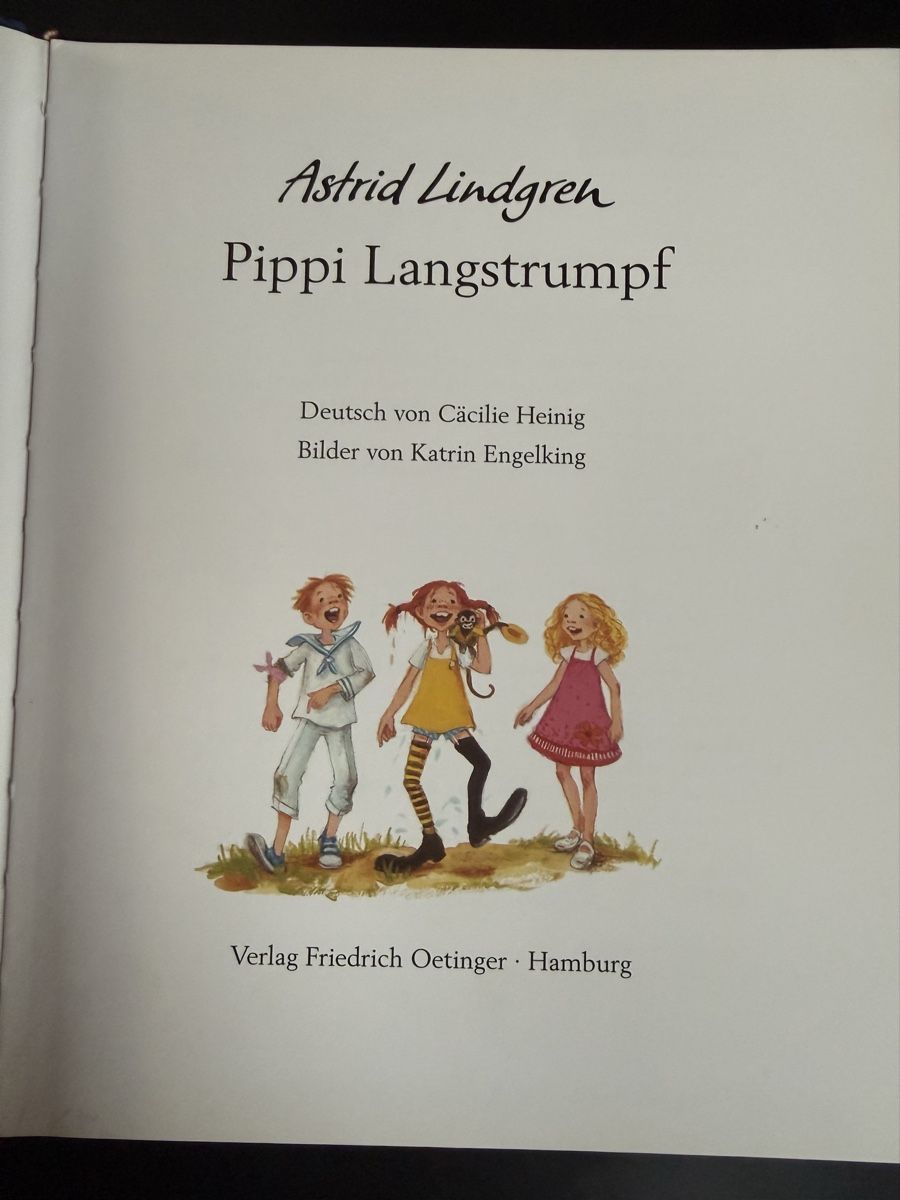 Bücher: Kinderbuch Pippi Langstrumpf Astrid Lindgren – Neu (gemäss Beschreibung) aus Thalwil von MB-7 2