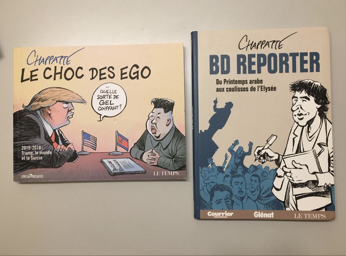 Comics: Lot de deux BD’S de Chapatte – Gebraucht aus Moutier von Happyvidedressing