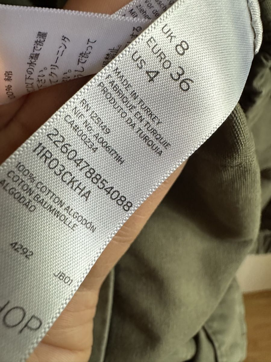 Topshop Giacche: Übergangsjacke Gr. 36 Topshop 100% Baumwolle – Usato da Münsingen venduto da Secondhand89 3
