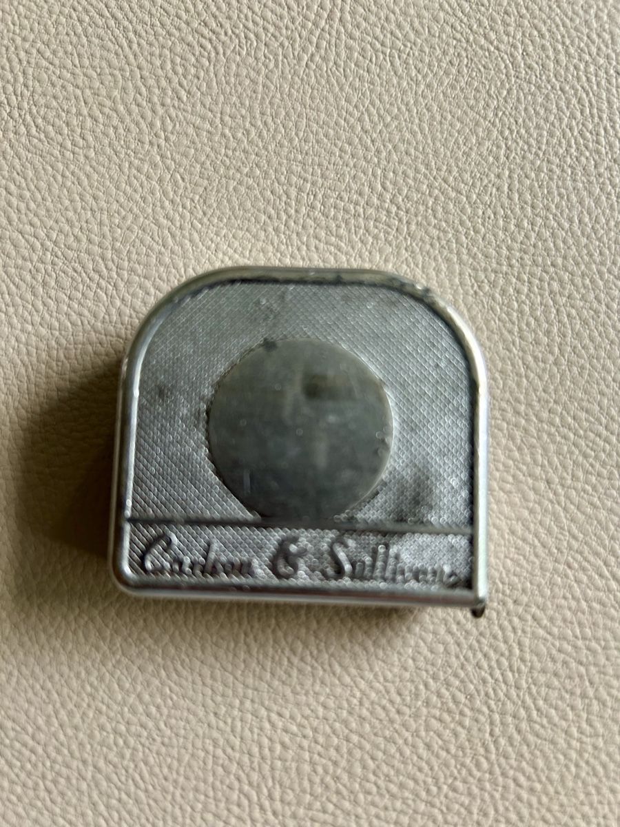 Misurare: Vintage Carlson White Chief Rollmeter, 2 m – Usato da St.Gallen venduto da Willisg 2