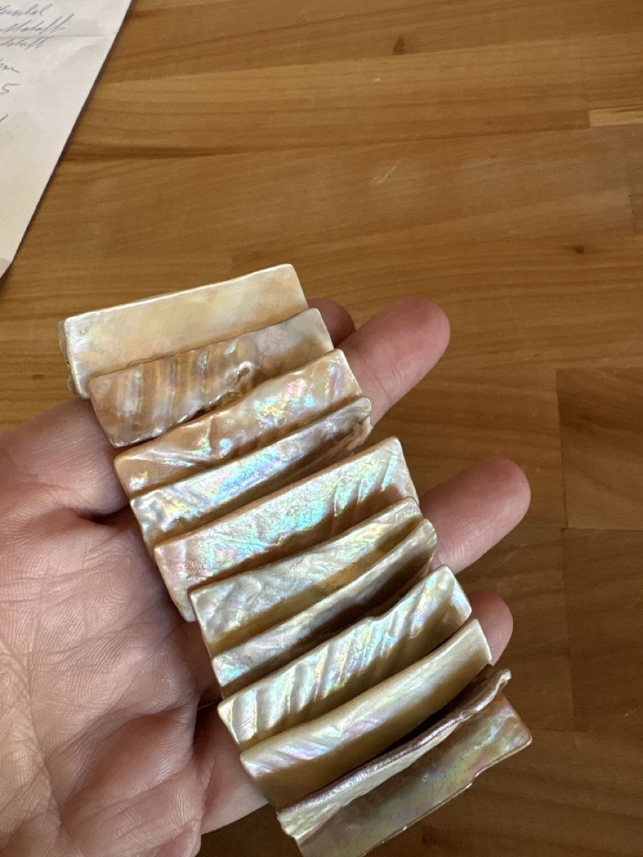 Armbänder & -reifen: Muschel Perlmutt Armkette – Gebraucht aus Rümlang von Sambas19 2