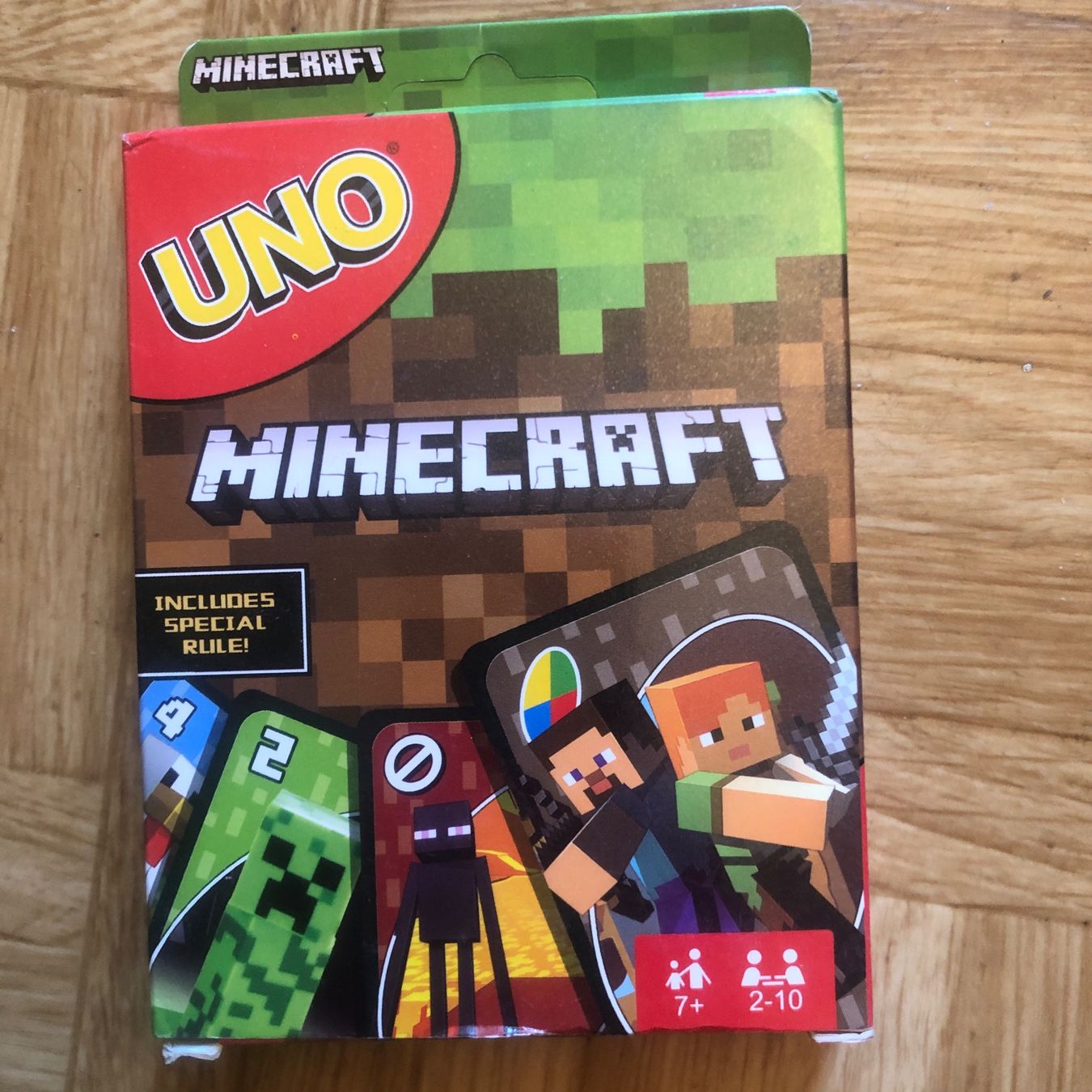 Giochi: UNO MINECRAFT NEU – Nuovo e nell'imballaggio originale da basel venduto da Lastcall