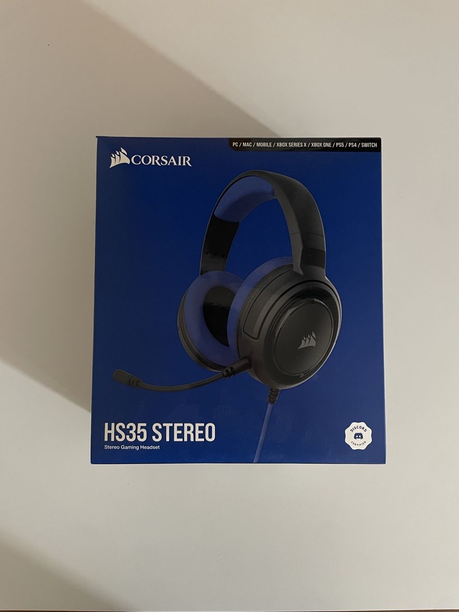 Corsair Cuffie: Corsair HS35 Stereo Gaming Headset – Usato da Mendrisio venduto da dmcol