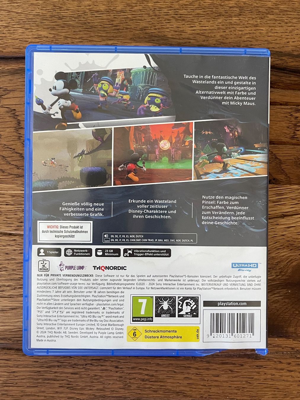 Sony Giochi: Disney Epic Mickey Rebrushed PS5 – Usato da Zuerich venduto da Dorsi 1