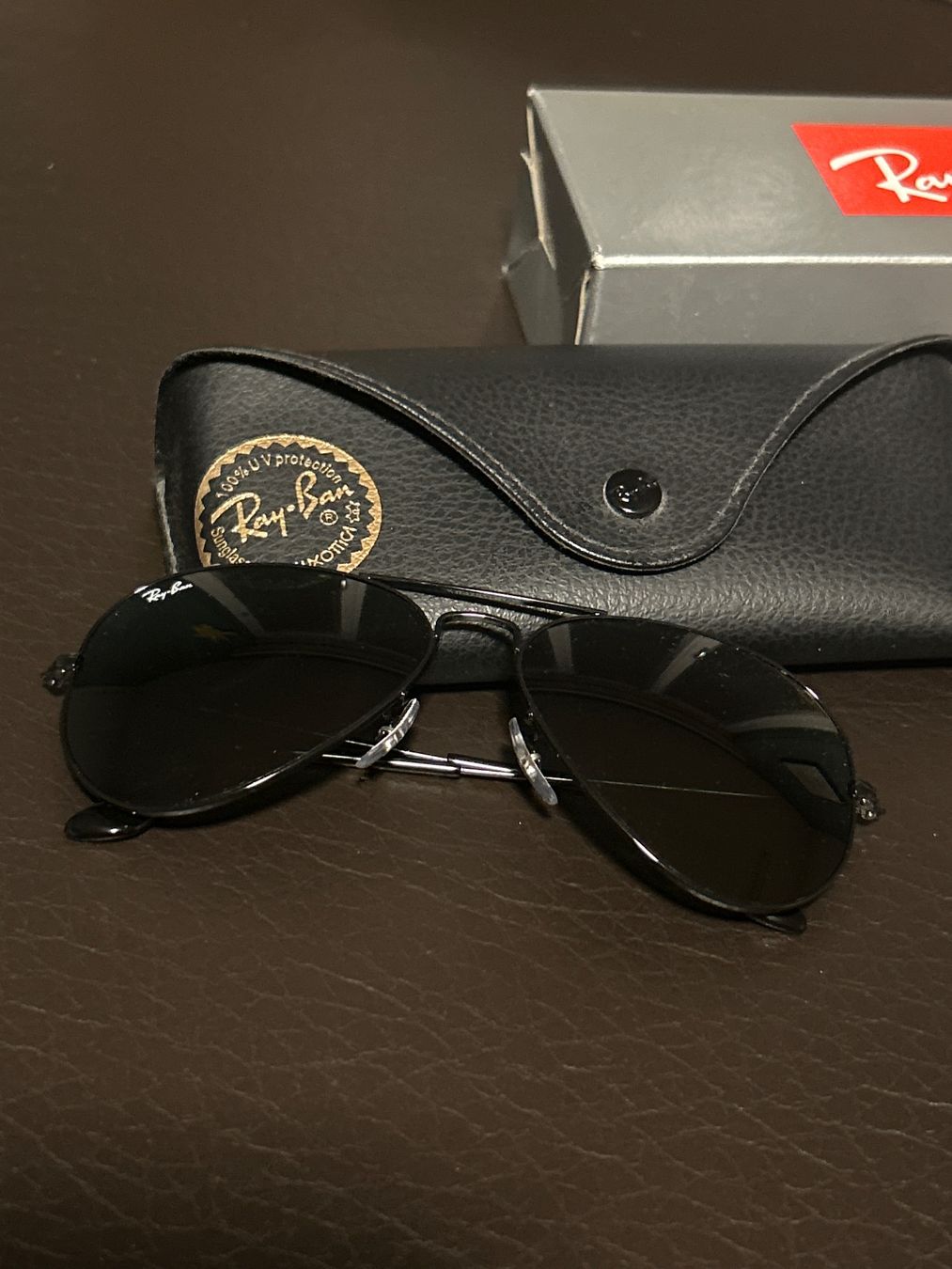 Ray-Ban Brillen & Gläser: Ray-Ban Aviator Large Metall Black – Neu (gemäss Beschreibung) aus Neftenbach von yuk2026 2