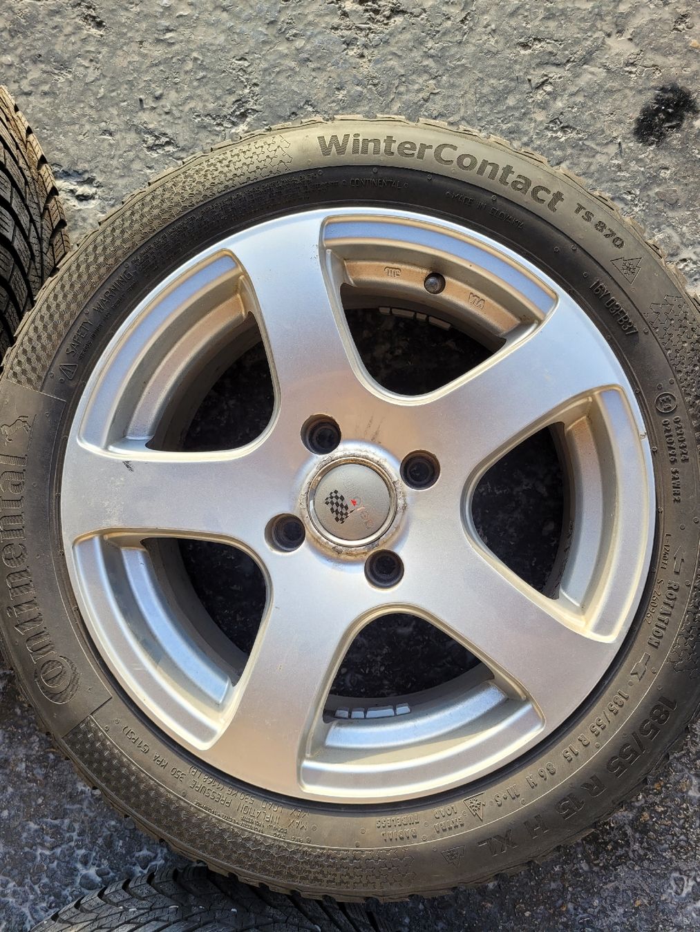 Ford Pneumatici & Ruote complete: Winterräder zu Ford Fiesta – Usato da Tägerwilen venduto da U4GD 1