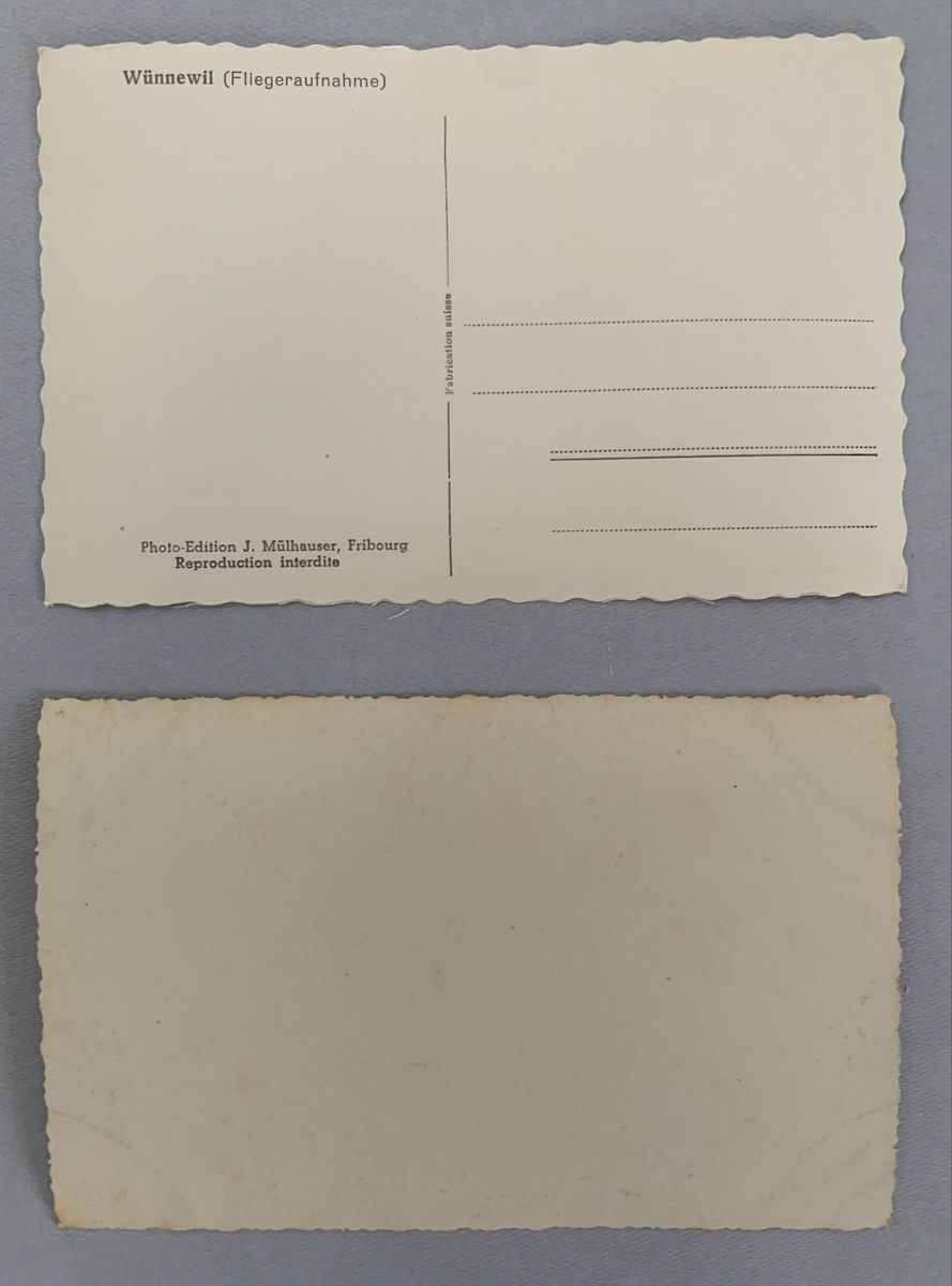 Cartes postales: Ansichtskarten Schweiz - Wünnewil FR – D'occasion à Düdingen par polytropon_5 3