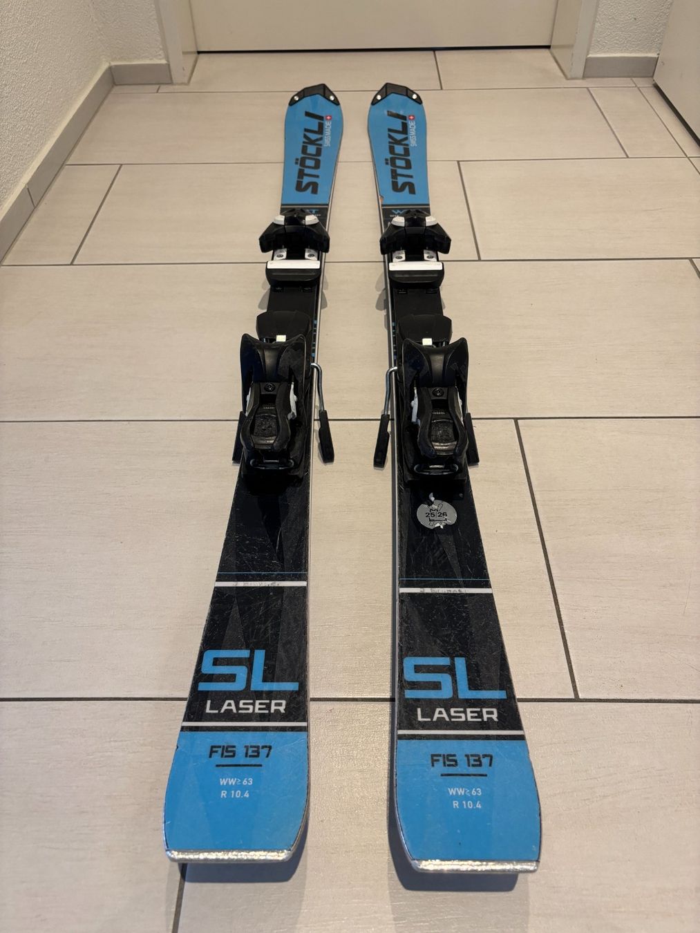 Stöckli Sci: Stöckli Laser-WRT SL Fis – Usato da Gretzenbach venduto da JBTG 1