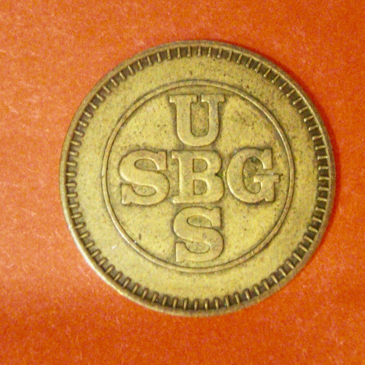 Alle Münzen: Tokken UBS SBG D=24mm – Gebraucht aus Winterthur von halle07