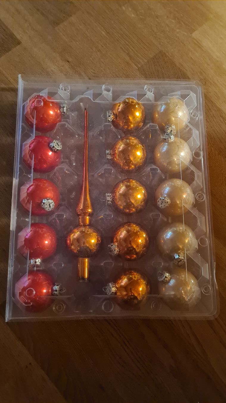 Alle Dekorationen: Weihnachtsbaumschmuck Set inkl. Spitz – Gebraucht aus Emmenbrücke von Eichhoefli