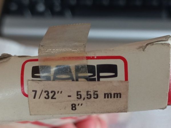 Tutti gli attrezzi: SARP Sägekette-Feile 5.55mm (7/32") 12er Pack – Nuovo (secondo la descrizione) da Riet (Neftenbach) venduto da reisenmilian 1