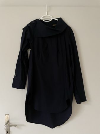 Lange Bluse Schubert Leigh UK10 schwarz