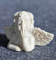 Engel Figur aus Gips, Vintage, Deko, Weihnachten, Top!