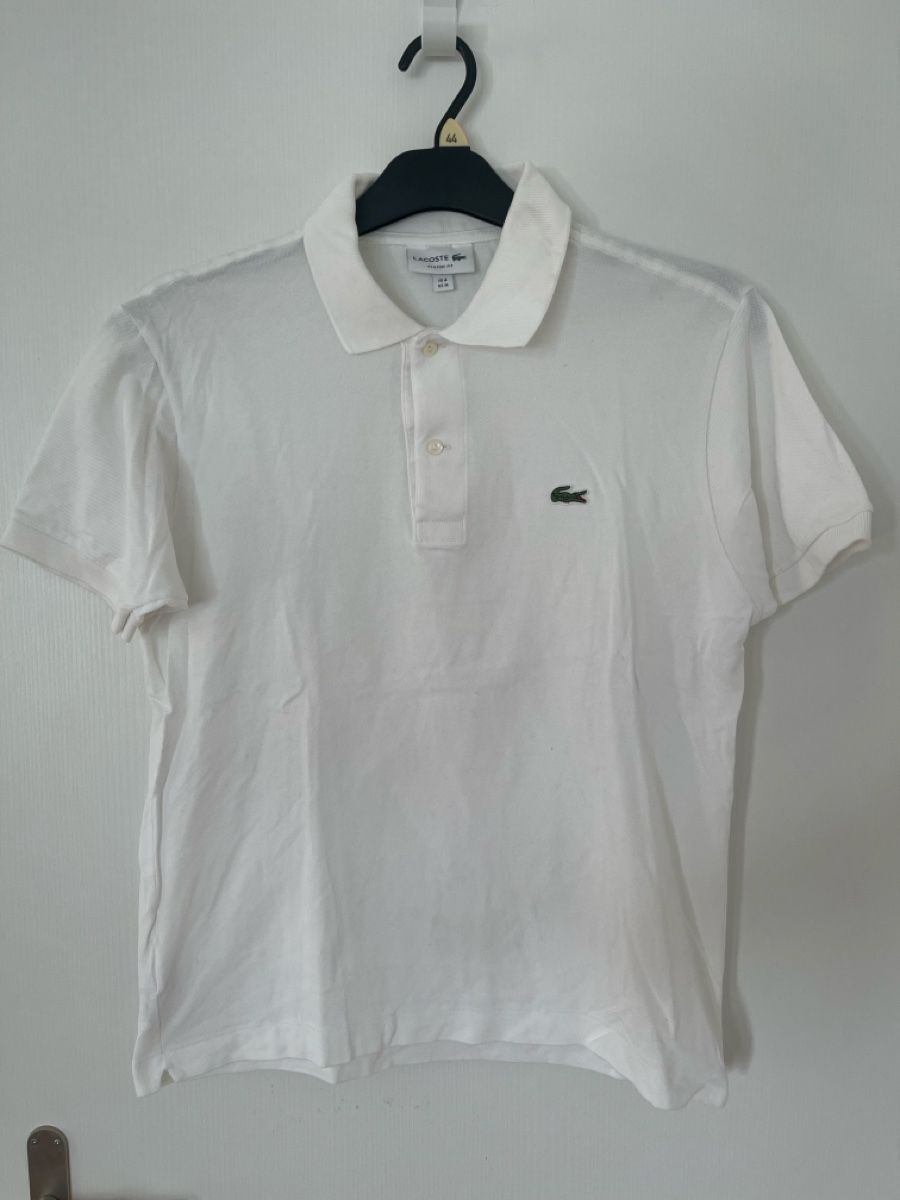 Lacoste Magliette Polo: Weisses Lacoste Poloshirt, Grösse M, Elegant, y2k – Usato da Wetzikon ZH venduto da Jan_wojt