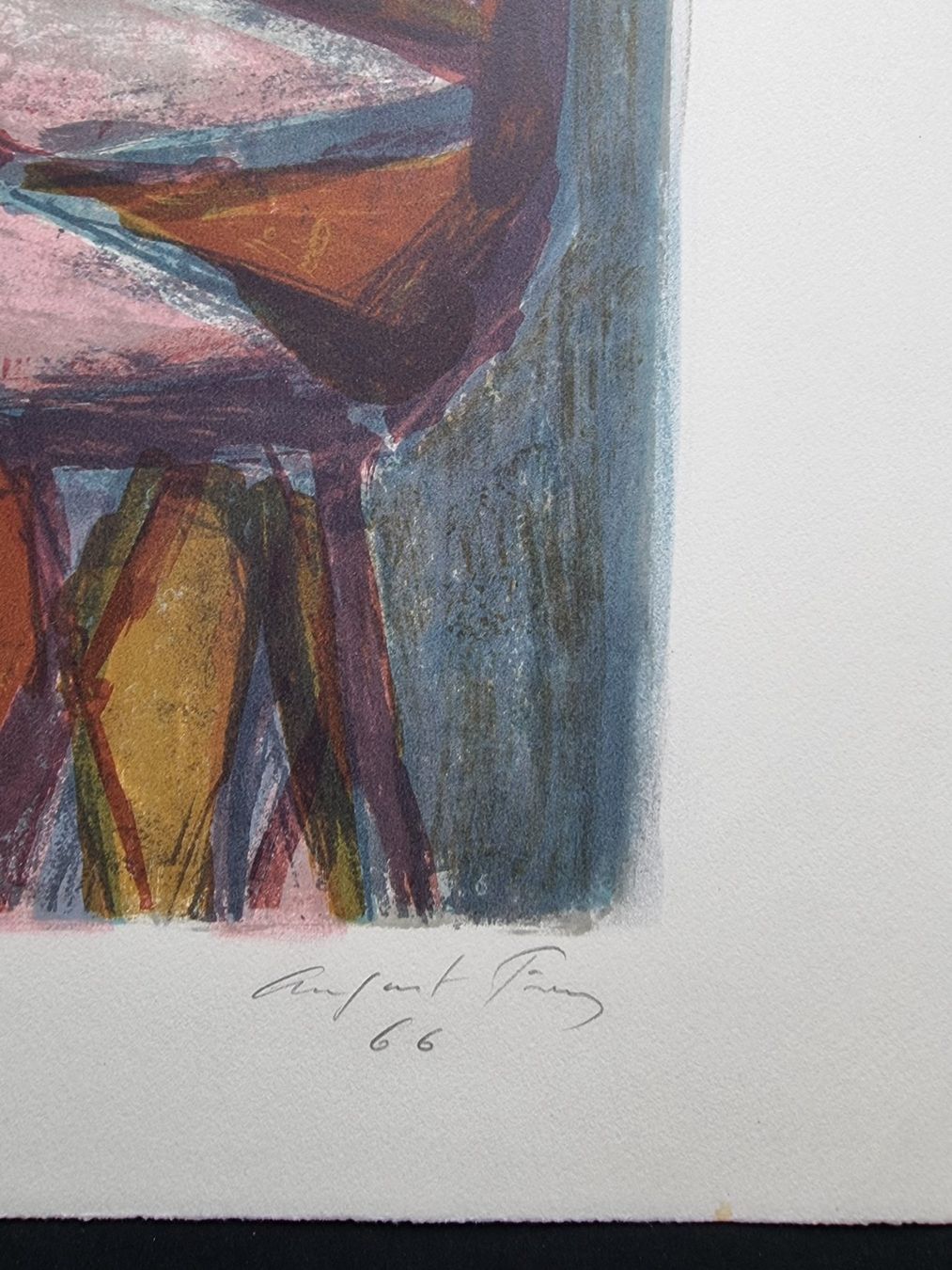 Grafica & Litografie: AUGUST FRÜH LITHOGRAPHIE SIGNIERT NUMMERIERT – Usato da Gersau venduto da kunst-online 5
