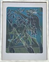 Hans Erni Tauben Freilassen Lithographie 74/150