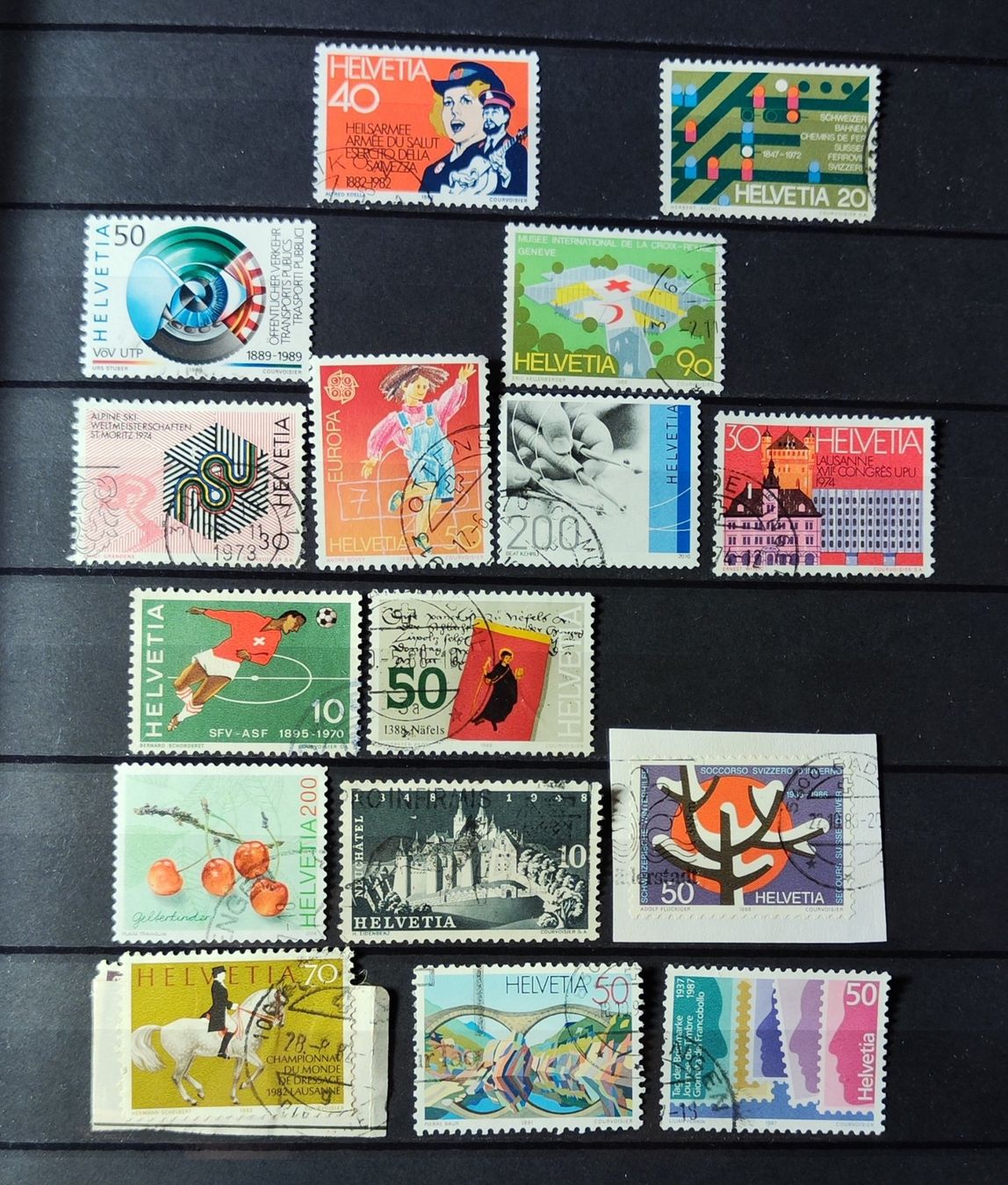 Album: Briefmarkensammlung Schweiz – Usato da Lenzburg venduto da Dani_Lenzburg 8