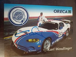 Karl Wendlinger - handsigniert - Motorsport
