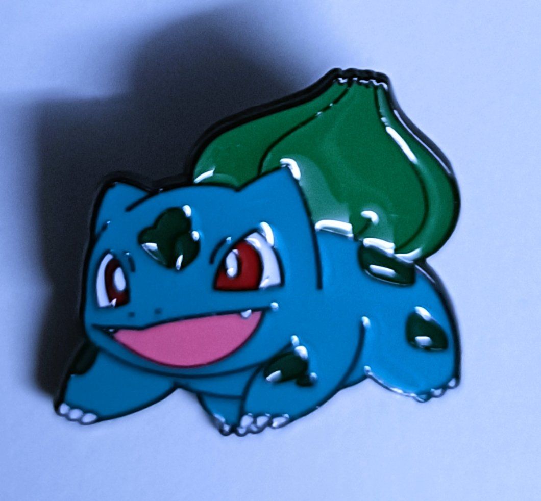 Pokémon Placchette & Badge: Pin Pokemon Bisasam – Usato da Köniz venduto da VintagePin