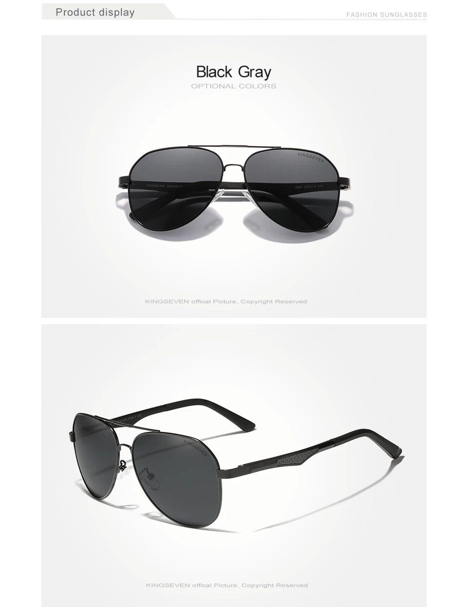 Occhiali & Lenti: Kingseven  Sonnenbrille – Nuovo e nell'imballaggio originale da Suhr venduto da sjay.Cv 1