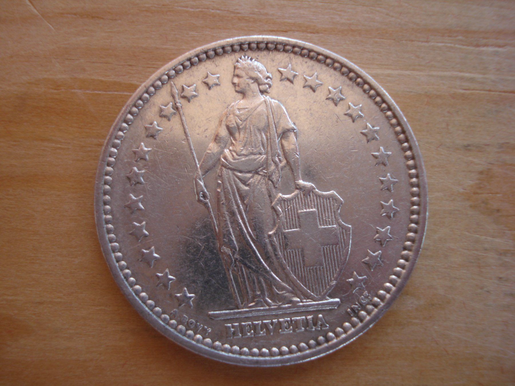 Tutti le monete: (C1) 2 Franken 1906 SS-VZ – Usato da Erlach venduto da Net-Coins 1