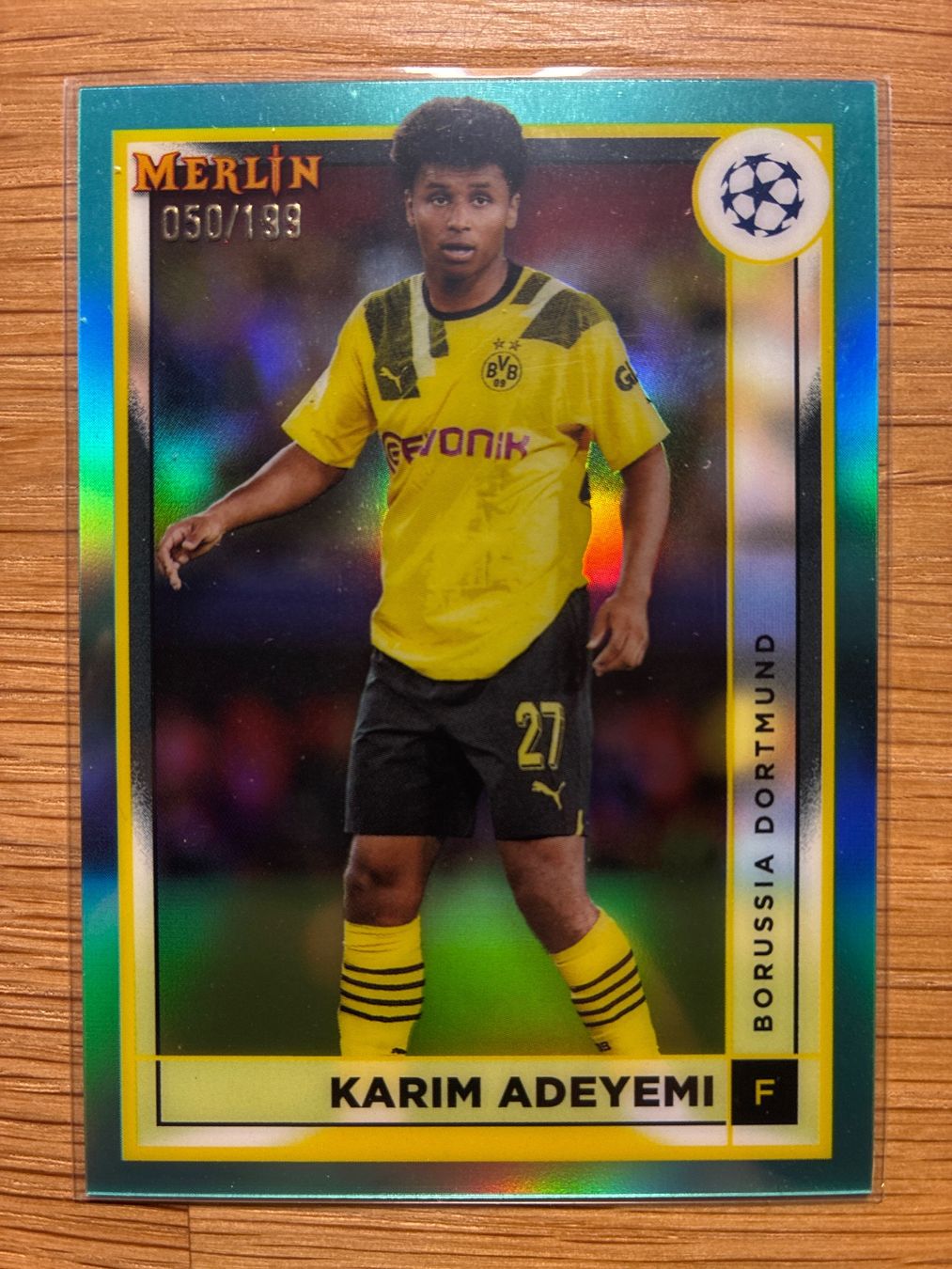 Topps Carte collezionabili: Topps Merlin Karim Adeyemi /199 – Usato da Solothurn venduto da MegaDaggi