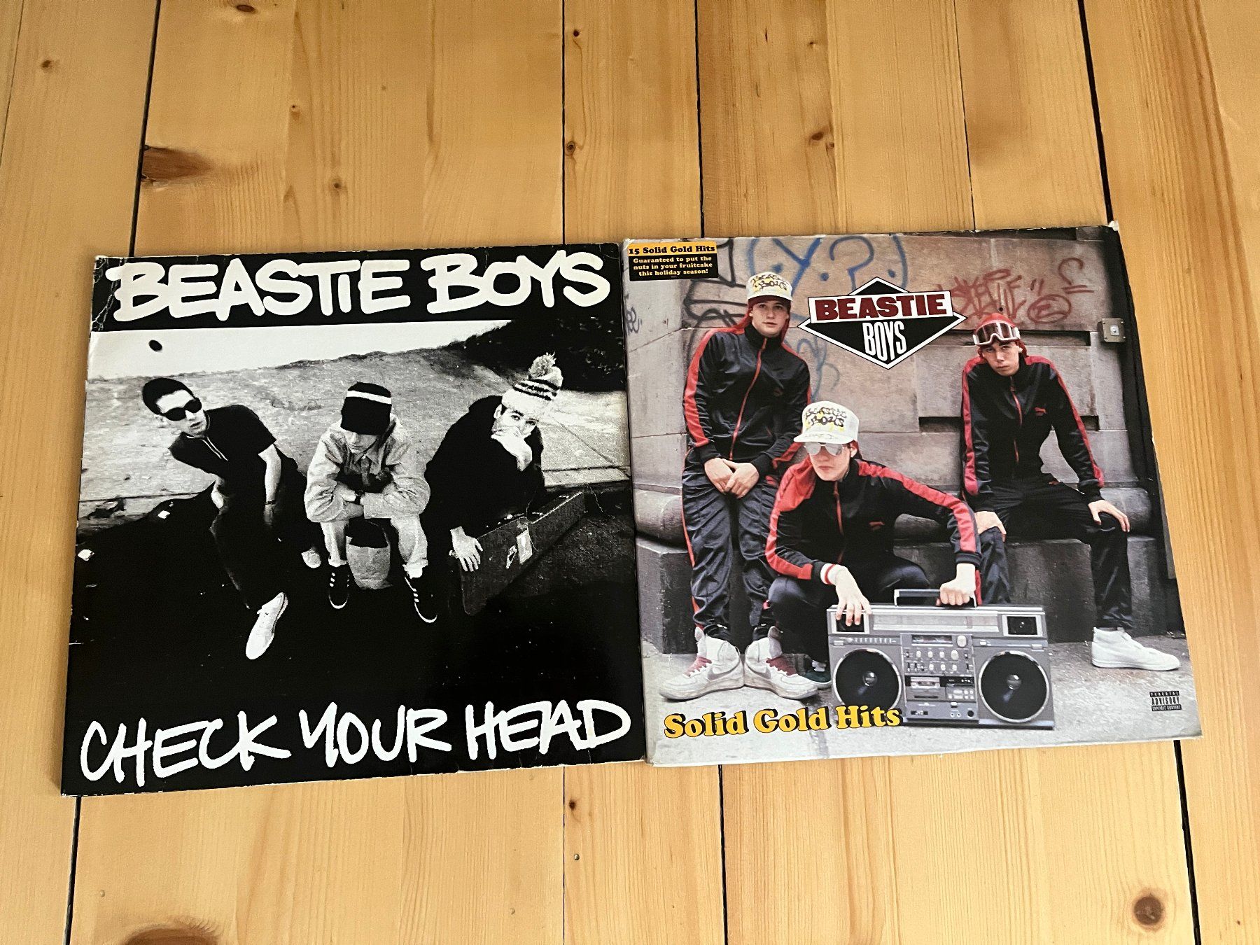 Dischi in vinile: 2 x VINYL BEASTY BOYS LP CHECK YOUR HEAD + SOLID GOLD HITS – Usato da Winterthur venduto da mrw.audioplus