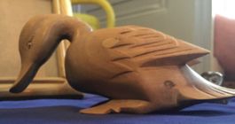 Ente aus Holz