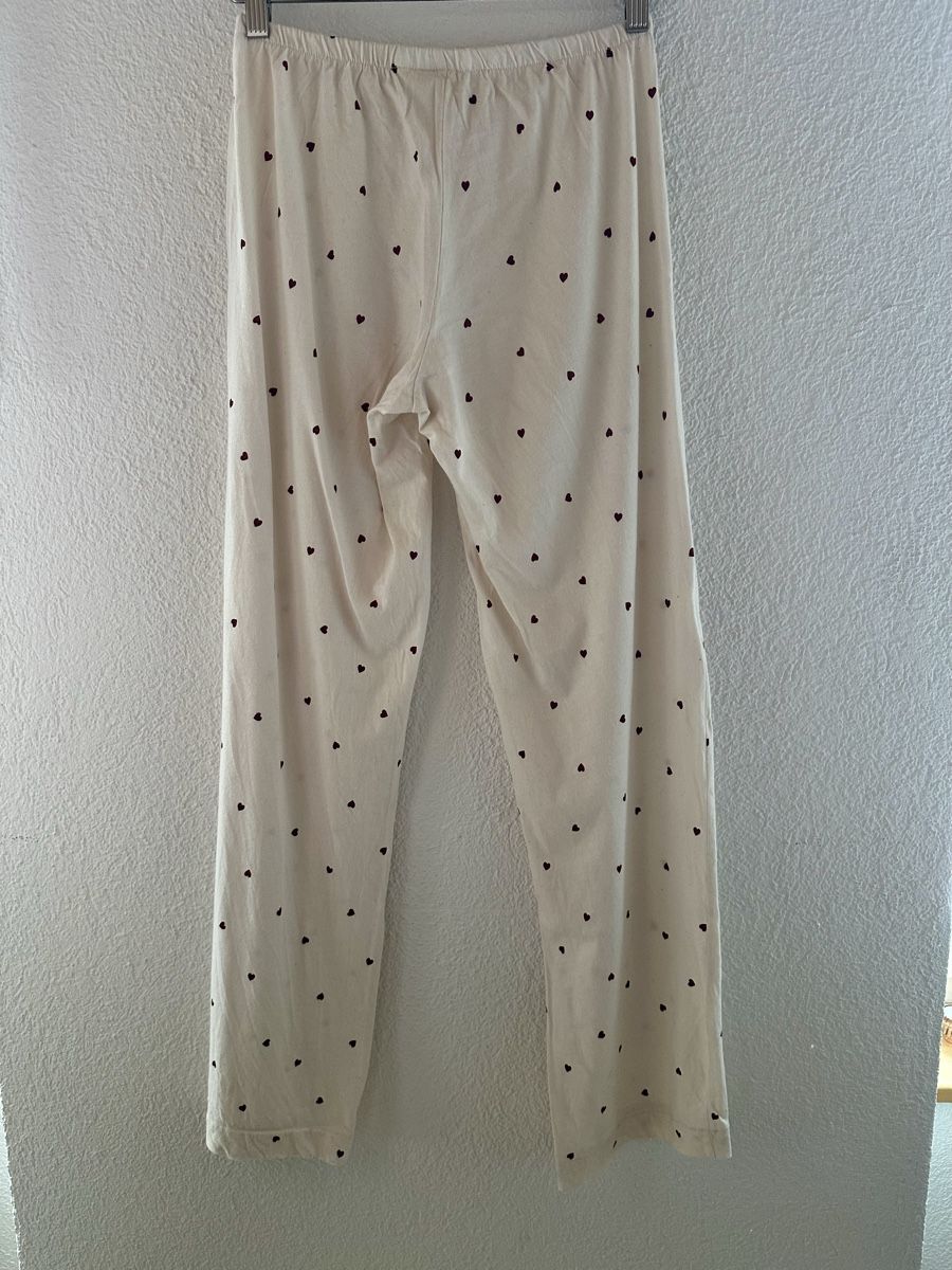 H&M Negligees & Pigiami: H&M Schlafanzug Creme mit roten Herzen Gr.S - Gratisversand – Usato da Frutigen venduto da glnays 6