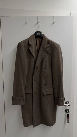 Cappotto Soft Gray Taglia 50