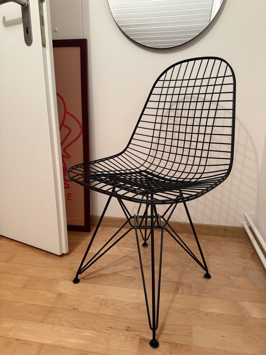 Chaises: Vitra - Wire Chair DKR – D'occasion à Cham par CorinneAR