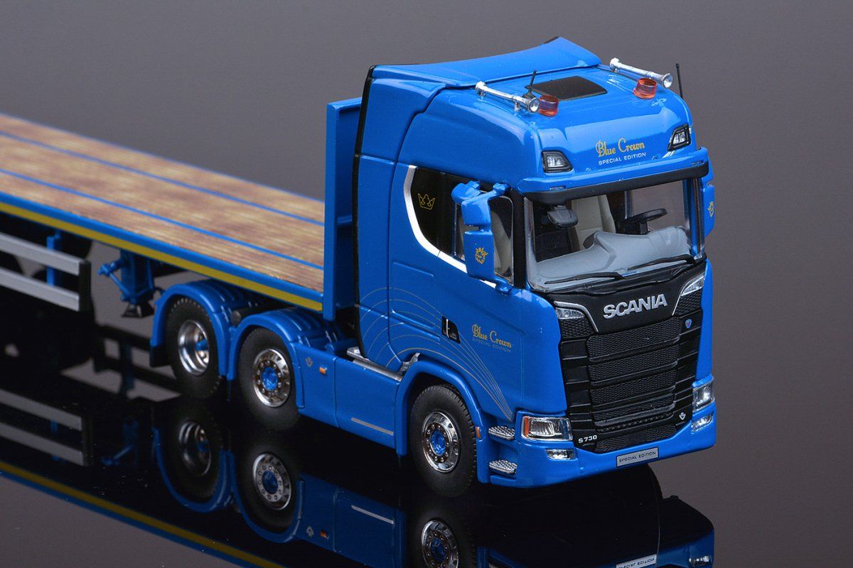 Kit di modellismo & Modellini statici: IMC Scania blau Premium Series – Nuovo (secondo la descrizione) da Dagmersellen venduto da FBM-Bacheli